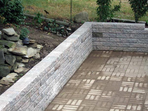 Patio wall